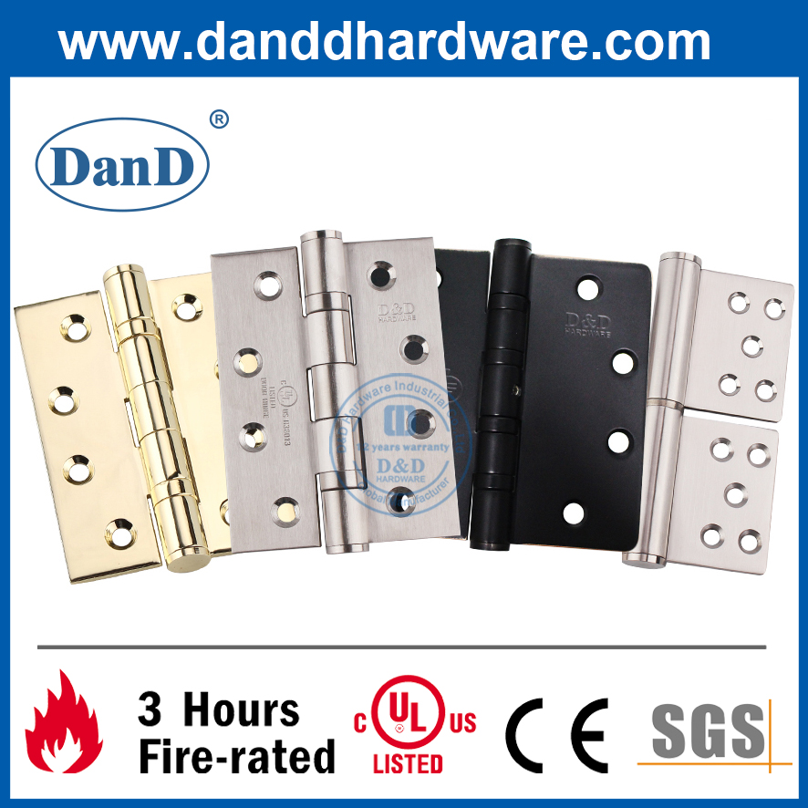 ANSI Grade 1 Stainless Steel 304 Heavy Duty Fire Rated Door Hinge